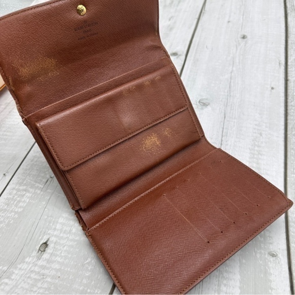 AUTHENTIC Louis Vuitton Sarah Wallet. Monogram canvas - Picture 3 of 12